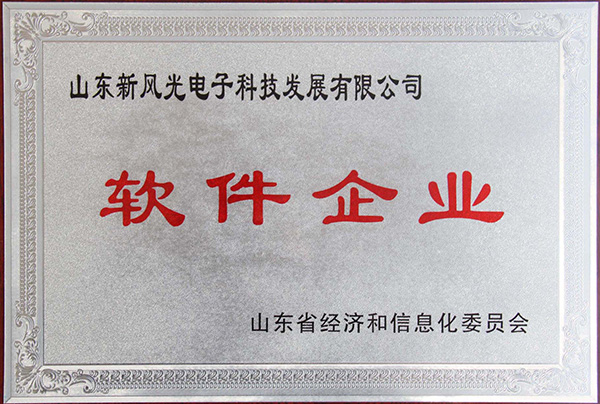 九洲国际电子公司顺利通过2013年山东省软件企业认证